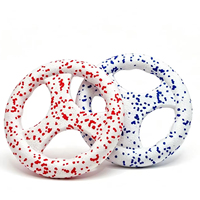 Jouet pour chien LY ETPU Sport : Disque volant Popcorn, Volant pour Border Collie, Doux, Résistant aux morsures, Interactif, pour tirer la corde, Anti-ennui