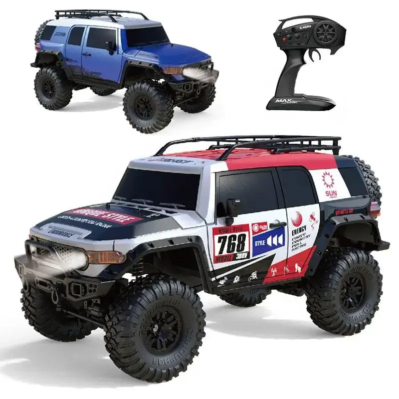 HB ZP1008 1/10 Scale Model RC Car 4x4 Off-road RTR For Adults 15km/h RC Monster Truck Land Rover Defender with LED Light