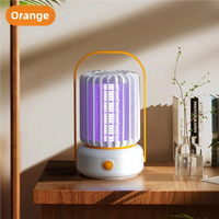 Lampe anti-moustiques rechargeable USB dernière conception, haute tension 2500V, brosse de nettoyage, batterie Li, destructeur d'insectes IP44 portable