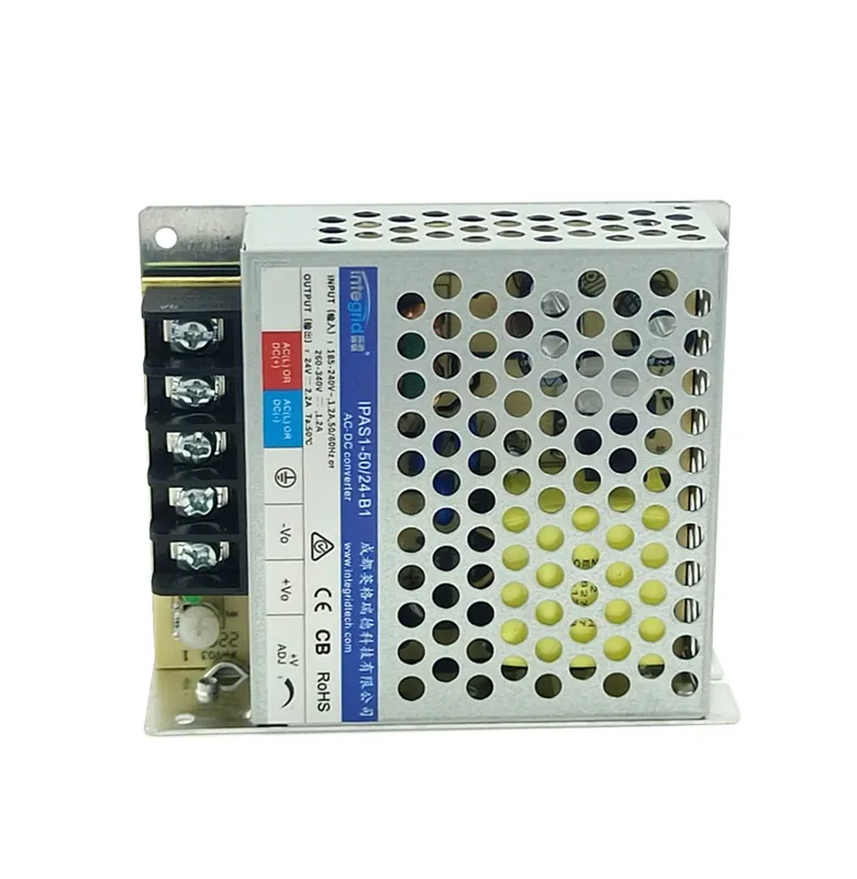 Ucuz fabrika fiyat standart tek çıkış 2.2A 50W 5V 12V 24V 36V 48V kapalı anahtarlama güç kaynağı