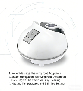 Máquina Masajeadora de Pies Eléctrica con Rodillos, Técnicas de Acupresión y Shiatsu, Vapor y Calor, con Soporte Técnico en Línea - Product Image 4