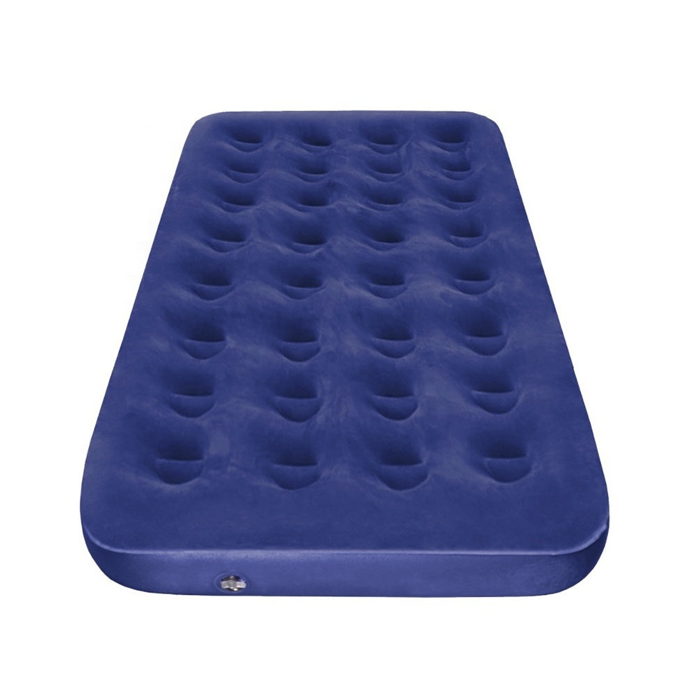 Aangepaste Draagbare Goedkope Opvouwbare Air Matras Twin Size Opblaasbare Lucht Bed