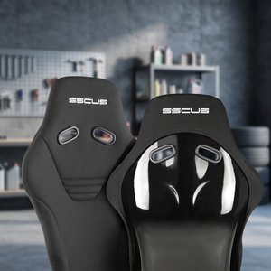 เบาะนั่งรถแข่งแบบเต็มตัว FRP รุ่น SSCUS Performance |   โมนซ่า 424 รุ่น |   ผ้ากันลื่นคุณภาพสูงและเปลือกไฟเบอร์กลาส - Product Image 1