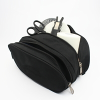 Sac de voyage compact et portable pour accessoires de hockey sur glace, organiseur pour disques, rubans, ciseaux et kit d'entretien des patins