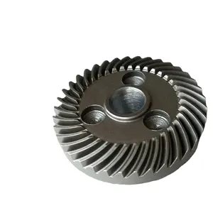 MW China Factory Customized Case Hardened Grinding Teeth Precision Crown Wheel and Pinion Spiral Bevel Gear for Machine