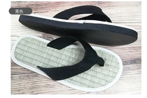 Sandali estivi in <span class=keywords><strong>paglia</strong></span> per interni in Rattan <span class=keywords><strong>infradito</strong></span> in tessuto di bambù pantofole per Hotel - Product Image 5