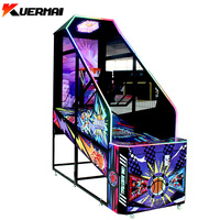 Machine de jeu de basket-ball d'arcade à pièces pour les centres de jeux pour enfants, offrant une expérience de jeu amusante et active avec un défi de pointage