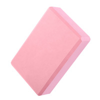 Bloc de yoga en mousse EVA haute densité de couleur unie, support stable, brique de yoga pour la danse, les étirements et les exercices