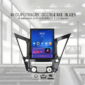 Radio de Coche Android de 9.7'' con <span class=keywords><strong>GPS</strong></span> y Navegación para Sonata <span class=keywords><strong>I40</strong></span> I45 2011-2015, Pantalla Vertical, DSP, USB, Multimedia, para el Tablero - Product Image 3