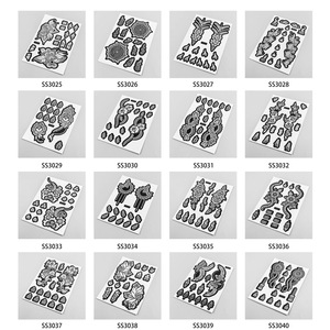 Universal Large <strong>Henna</strong> Stencils DIY Hand &amp; Foot <strong>Tattoo</strong> <strong>Kit</strong> for Beginners, Party &amp; Travel - Product Image 4