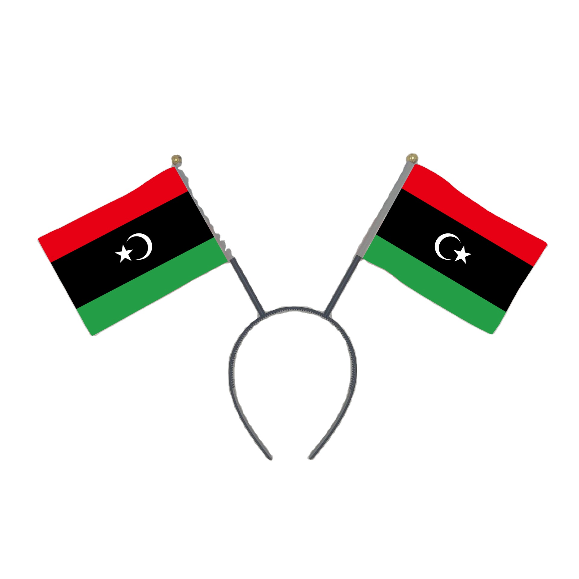 Новый дизайн, повязка на голову для девочек из полиэстера, Ливии, спорта, для празднования