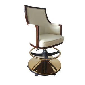 Chaise de Bar de Casino avec accoudoir, siège de salle VIP, <span class=keywords><strong>tabouret</strong></span> de Bar à <span class=keywords><strong>Roulette</strong></span>, chaise de Poker, Machine à sous - Product Image 5