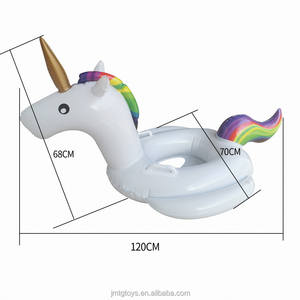 Siège gonflable de bouée de natation de bébé de licorne Dispositif flottant sûr d'enfant - Product Image 2
