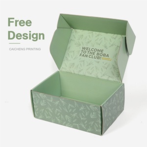 ODM Custom Logo Corrugated Mailer Box Hard Rigid Cardboard Shipping <b>Boxes</b> Matt Lamination Carton <b>Packing</b> Mailing Paper Packaging - Product Image 1