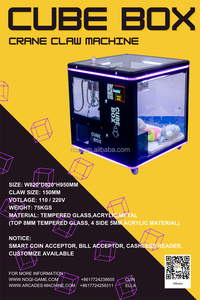 Distributeur de cube magique pour enfants/mini machine à griffes de grue de cube de poupée - Product Image 6