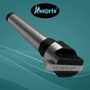 Cabezal de Fresado Mini MT-2 para Relojería, 27 mm de Diámetro, Rosca M10/1.5, Acero para Herramientas HSS, Cono Morse 2, Recubierto, en Caja - Product Image 3