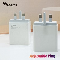 Chargeur Super Rapide de Haute Qualité 120W/67W/33W Prise UK GaN Cargador avec Câble Type C 6A pour Xiaomi Redmi 67W Turbo Charger