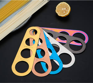 नूडल पास्ता स्पेगेटी स्टेनलेस स्टील मापने वाला उपकरण रसोई माप चम्मच शासक - Product Image 2