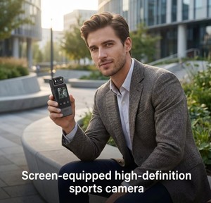 <span class=keywords><strong>Caméra</strong></span> d'action portable de poche L12wifi HD avec clip dorsal, caméscope sportif DV, longue autonomie de batterie, sécurité, étanche - Product Image 1