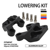 Accessoires de modification pour vélo électrique tout-terrain Surron S/X Light Bee, support de réduction de hauteur du repose-pieds compatible