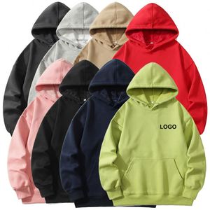 เสื้อฮู้ดดี้โอเวอร์ไซส์ผ้าฝ้ายแท้ 100% สำหรับผู้ชาย น้ำหนัก 500 กรัม คุณภาพสูง สไตล์สตรีทแวร์ สำหรับผู้ชายและเด็ก - Product Image 1