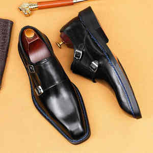 Zapatos Oxford Brogue de Cuero Genuino de Lujo al por Mayor - 2025 Impermeables, Cómodos y Antideslizantes para Eventos Corporativos - Product Image 4