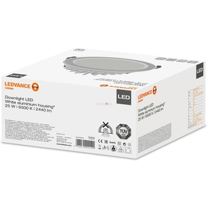 LEDVANCE 25W Faretto Faretto LED Ip20 cornicione Bianca 6500K cromato incasso stile per soggiorno caldo bianco 4000K 220V - Product Image 4