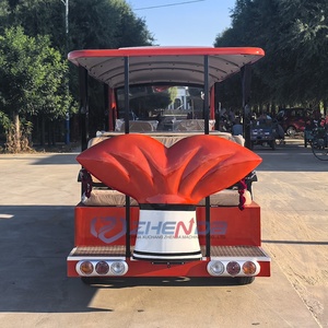 Popular Zhenda Fish <b>Head</b> Cartoon Mini Sightseeing Bus 14Passenger Electric Customized Color Theme Park Touring Car Henan Sale - Product Image 5