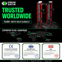 Rack para Sentadillas, Entrenador Funcional de Acero Inoxidable, Equipo de Gimnasio Comercial Multifuncional