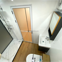 Maison mobile modulaire préfabriquée de luxe Maisons conteneur bon marché en acier à vendre pour hôtels