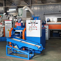 Granulateur de fil de cuivre de petite taille, machine de recyclage de câbles usagés à sec, séparateur compact cuivre-plastique pour entreprise de recyclage