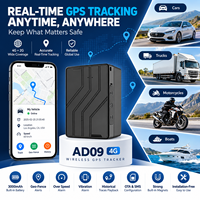 Traceur GPS 4G sans fil magnétique pour véhicules et biens, suivi GPS en temps réel, géolocalisation, alarme de vibration, batterie rechargeable