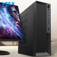 I5-11400 de bureau d'affaires 8L noir SPCC boîtier H510 carte mère 16GB DDR4 512GB SSD personnalisé Type C châssis ordinateur de bureau Compact