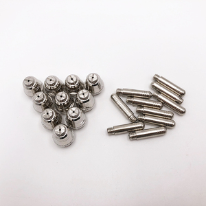 20 piezas de consumibles OEM para antorcha de corte por plasma, accesorios AG60 SG55, <span class=keywords><strong>electrodo</strong></span> y punta CN/FUJ - Product Image 1