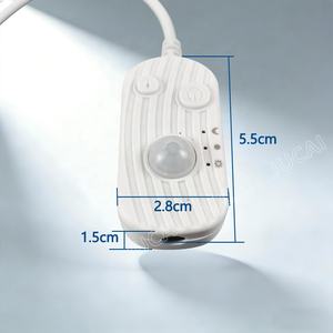 Interrupteur variateur 5V avec interface USB, capteur de mouvement PIR pour bandeaux LED, escaliers/cuisine/arrêt différé 10/30/60/120 secondes - Product Image 4