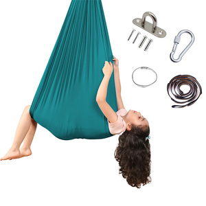 <span class=keywords><strong>Hamaca</strong></span> de Terapia Sensorial de Nailon 100% Personalizada y Económica con Gancho para Techo para Bebés, Niños y Niñas - Product Image 1