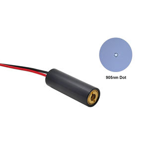 โมดูลไดโอดเลเซอร์905nm 10mW ปรับจุดได้แสงอินฟราเรดที่มองไม่เห็น - Product Image 1