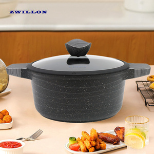 Zwillon Nấu Ăn Nồi Nhôm Hợp Kim Vòng Chất Lượng Cao Không Dính Cho Nhà Gas Và Ngoài Trời Cổ Đun Nóng Thực Phẩm Đồ Nấu Nướng Nồi - Product Image 6