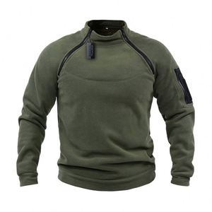 Vente en gros de pulls molletonnés pour hommes, <span class=keywords><strong>pull</strong></span> coupe-vent, <span class=keywords><strong>pull</strong></span> en molleton tactique pour la <span class=keywords><strong>chasse</strong></span> et le sport - Product Image 1