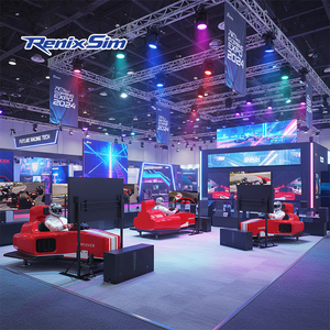 RenixSim FEC Business F1 MAX <span class=keywords><strong>Sim</strong></span> <span class=keywords><strong>Racing</strong></span> Rig, Sistema de Competición Multijugador, Centro de Juegos de Arcade, Configuración de Movimiento Completo F1, Cabina de Simulación - Product Image 1