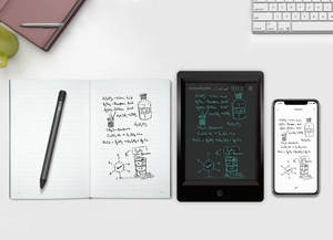 Stylo intelligent XUEZHIYOU Ble Tooth pour la numérisation en temps réel de vos notes, stockage dans le cloud, reconnaissance de l'écriture manuscrite - Noir - Product Image 4