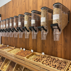 Dispensador <span class=keywords><strong>de</strong></span> Alimentos a Granel por Gravedad, Contenedor para Tiendas Zero Waste, Dispensador <span class=keywords><strong>de</strong></span> <span class=keywords><strong>Pienso</strong></span>, Dispensador <span class=keywords><strong>de</strong></span> Topping, Disponible en Stock <span class=keywords><strong>de</strong></span> Fábrica - Product Image 4