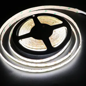 Ce Rohs Led Strip Tiras Ce Rohs Certificate Epistar Chip 504led Cob Light Remote Dc24v 120ledm Flexible Led Strip