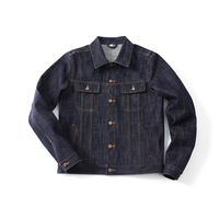 Ensemble en denim selvedge personnalisé 12-21 oz, jean et veste selvedge 2 pièces, style japonais, denim brut, ensemble veste en denim pour homme
