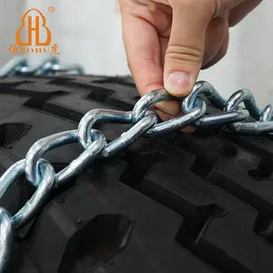 BOHU-cadenas para neumáticos de nieve, cadenas de aleación de acero para neumáticos dobles de camión