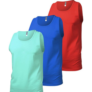 Wholesale Mens Sportswear Sleeveless Fitness Tank Top Custom <b>Logo</b> Fitness Wear Workout Men Gym Tank Top - Product Image 4