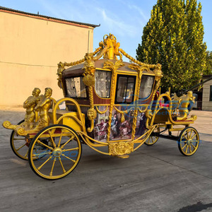 Calèche royale électrique personnalisée pour mariages, balades panoramiques et événements spéciaux – Calèche à chevaux royale à vendre - Product Image 6