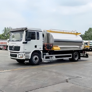 Camión Pulverizador de Asfalto Shacman de 11000 Litros / Camión de Asfalto Calentado LHD/RHD / Camión Esparcidor de Virutas de Asfalto en Venta - Product Image 4
