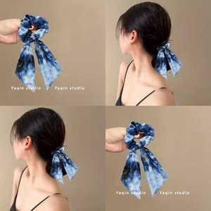 Fabricant d'élastiques à <span class=keywords><strong>cheveux</strong></span>, élastiques à <span class=keywords><strong>cheveux</strong></span> de style français, bandeaux en tissu, nœuds pour queue de cheval, élastiques à <span class=keywords><strong>cheveux</strong></span> floraux pour femmes, accessoires pour <span class=keywords><strong>cheveux</strong></span> - Product Image 4