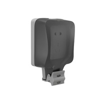 Offres Spéciales prises européennes prises IP66 extérieur étanche 1 voie boîtier de commutation murale interrupteur de prise vide pour une utilisation intérieure/extérieure